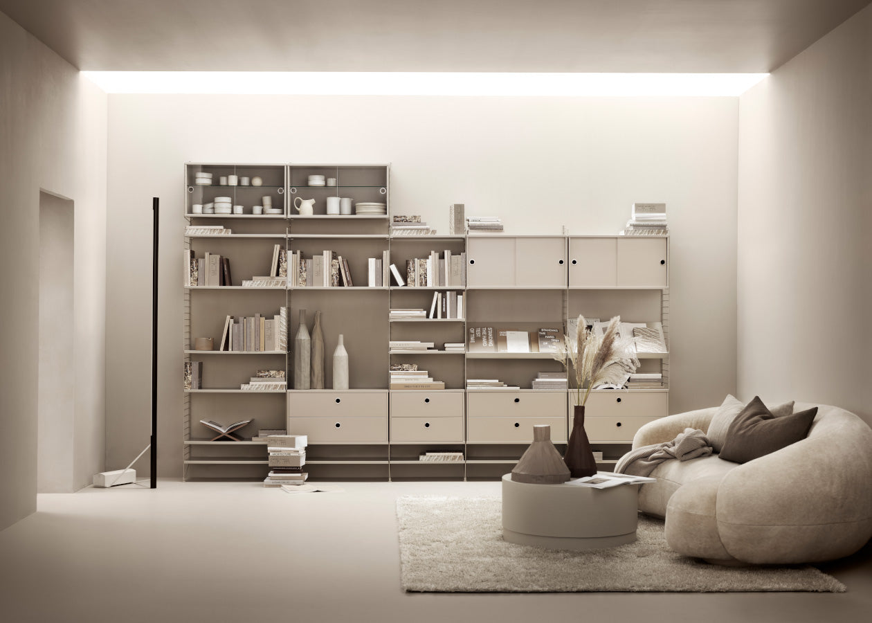 Seven ways with String Shelving