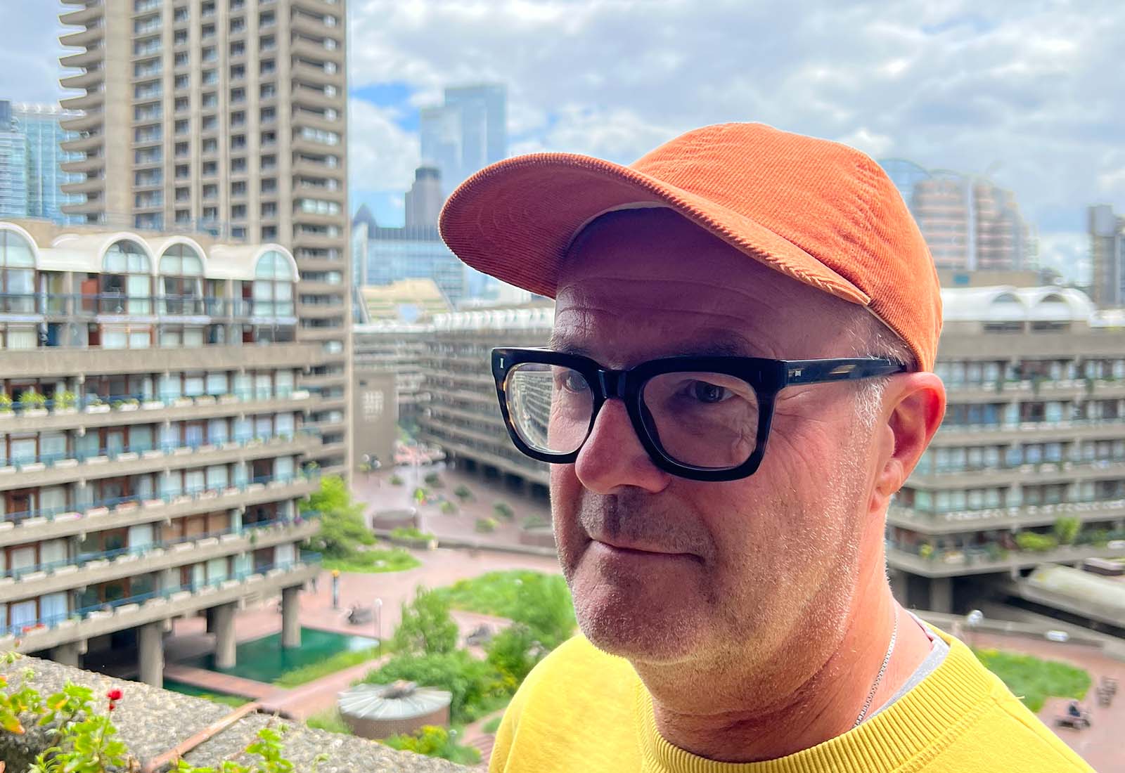 Happy At Home: Tim Parker and his family at the Barbican