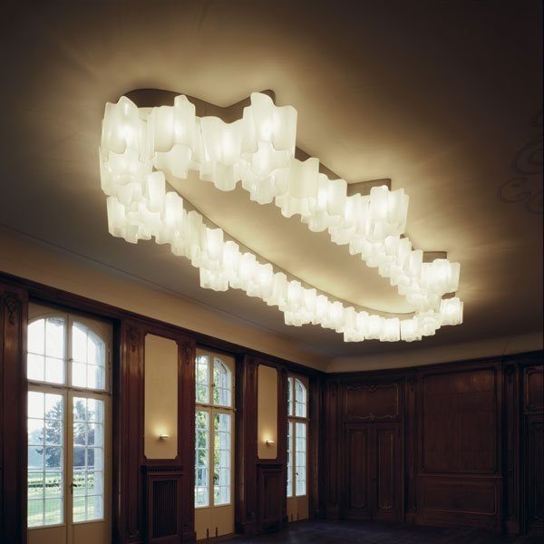 Artemide Logico Mini 3 x 120 Ceiling Light | Italian Artemide Logico Mini 3 x 120 Ceiling Light | Italian