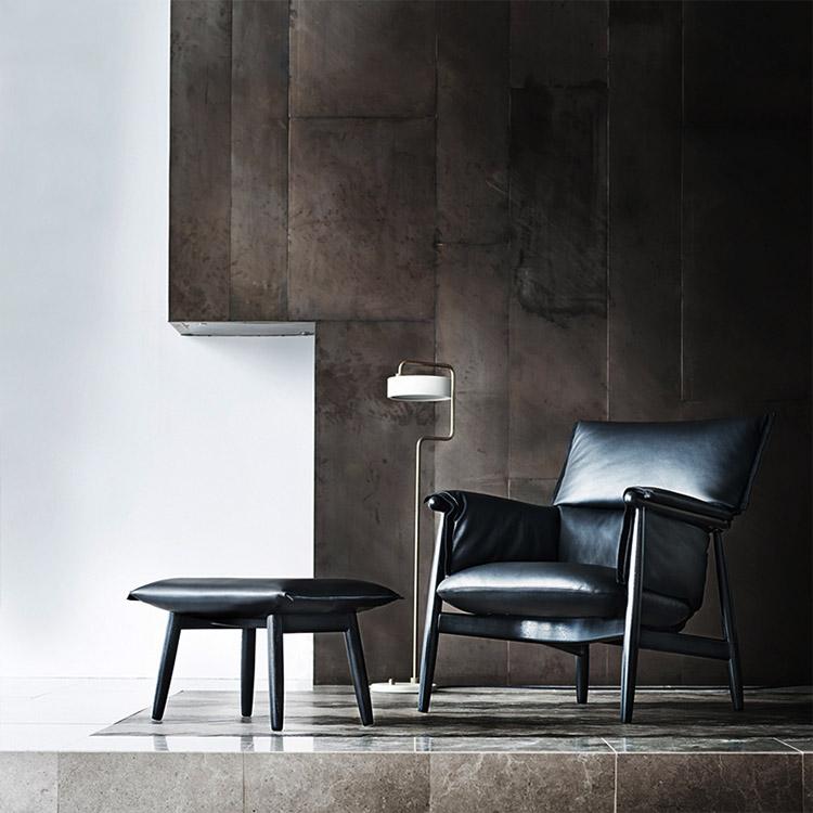 Carl Hansen Embrace Lounge Chair E015 (Leather)