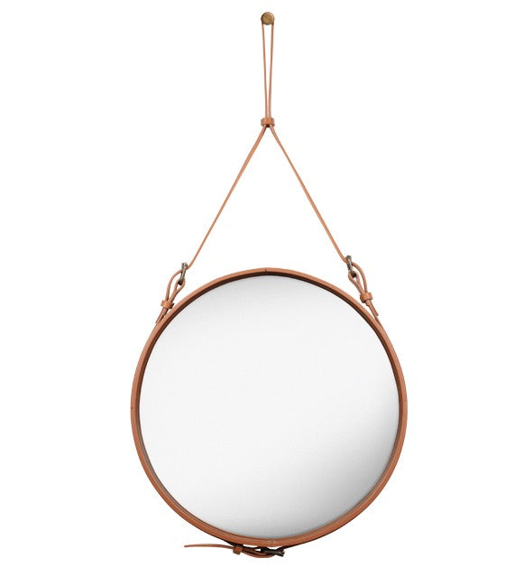 Gubi Adnet Circular Mirror Jacques Adnet 1950 Cimmermann