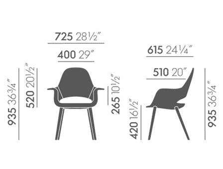 Vitra Organic Conference Chair