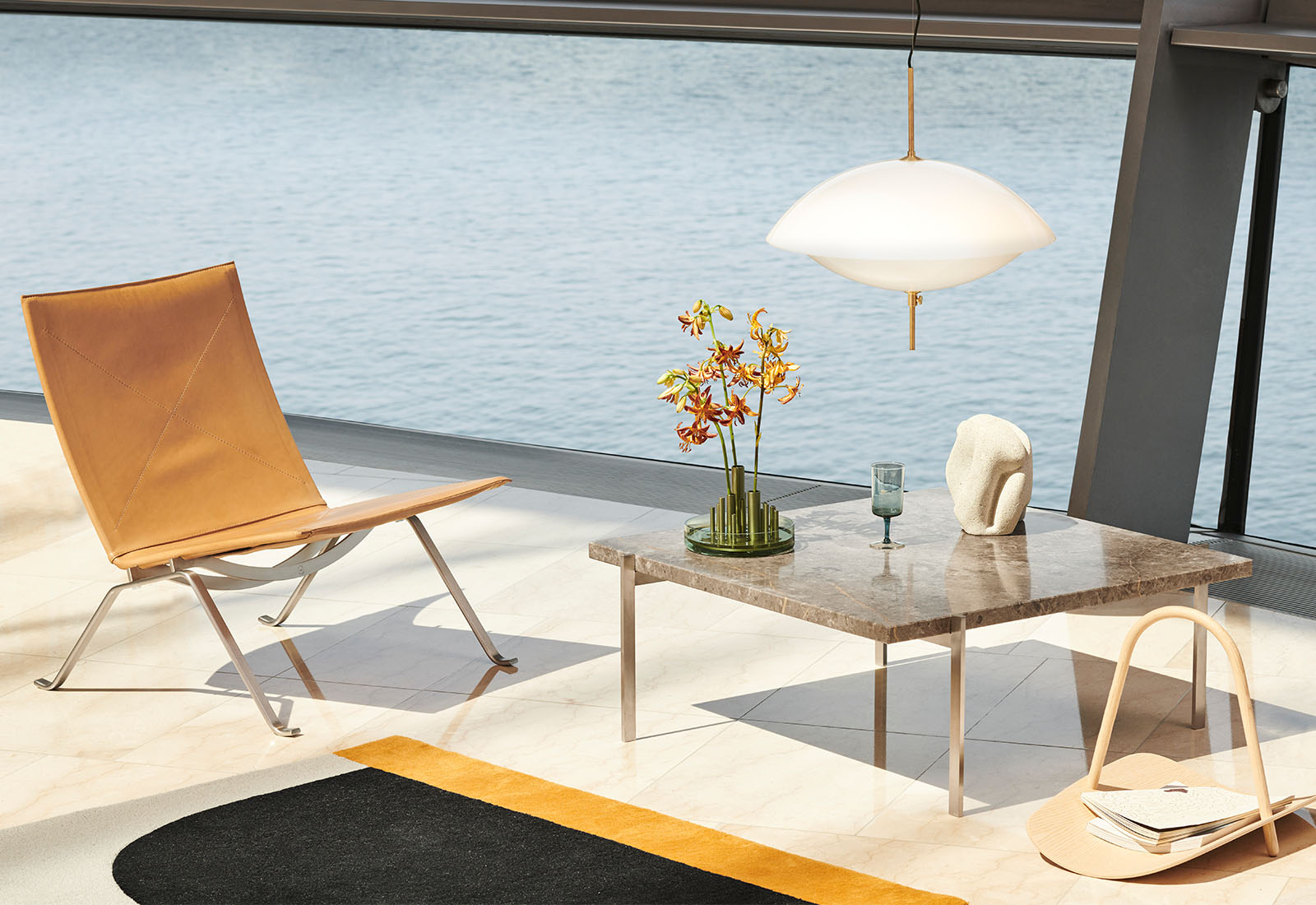 fritz hansen pk22 lounge chair