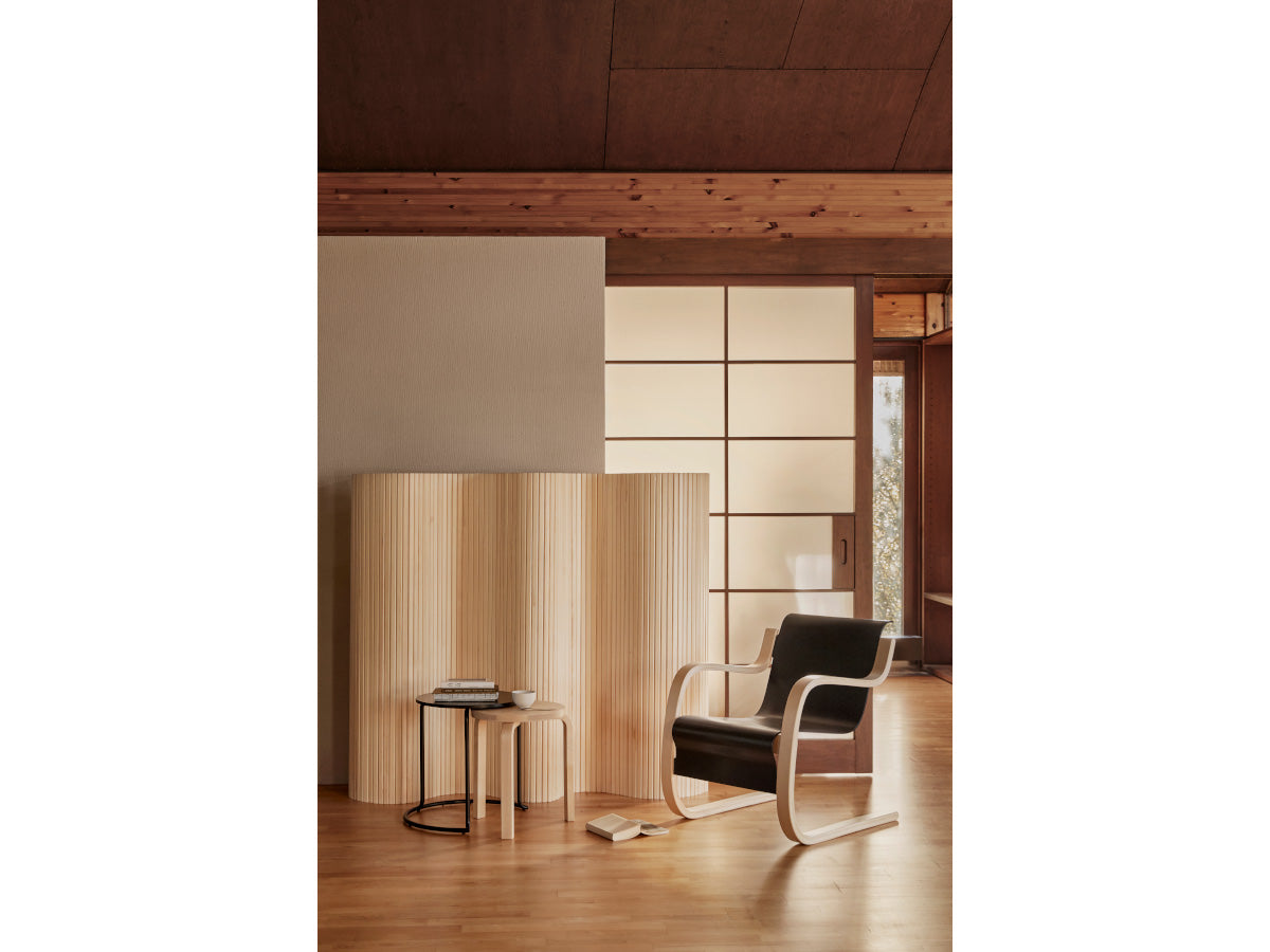 Artek 42 Armchair | Lifestyle with Artek 60 Stool
