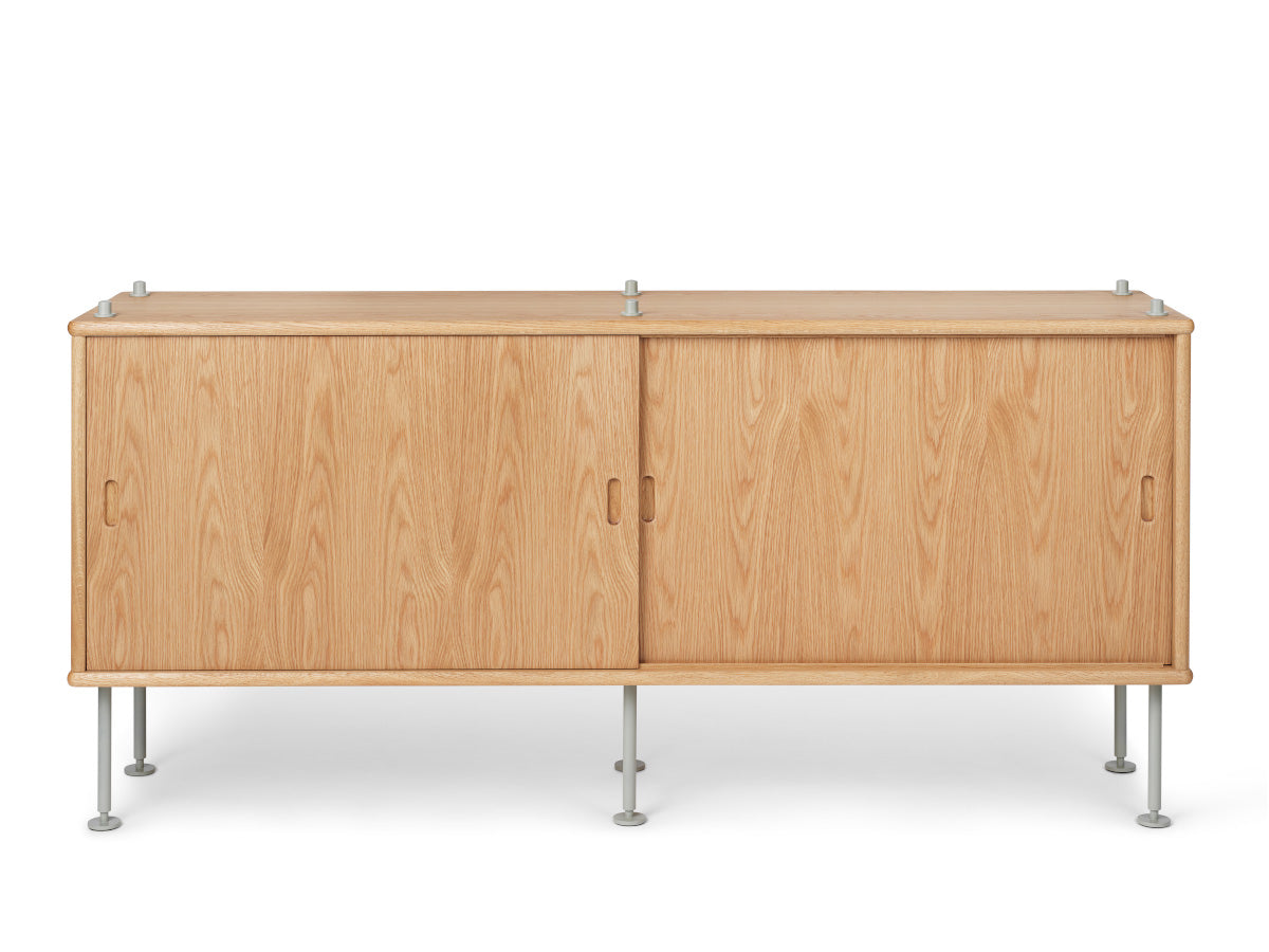 Carl Hansen BM0253 Shelving System 5 | Oak Oil | Grey Legs