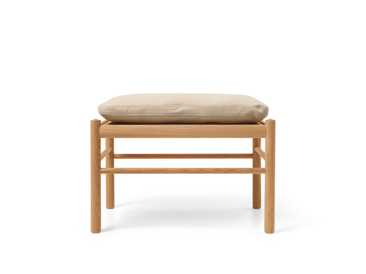 Carl Hansen OW149F Colonial Footstool - Terra Leather
