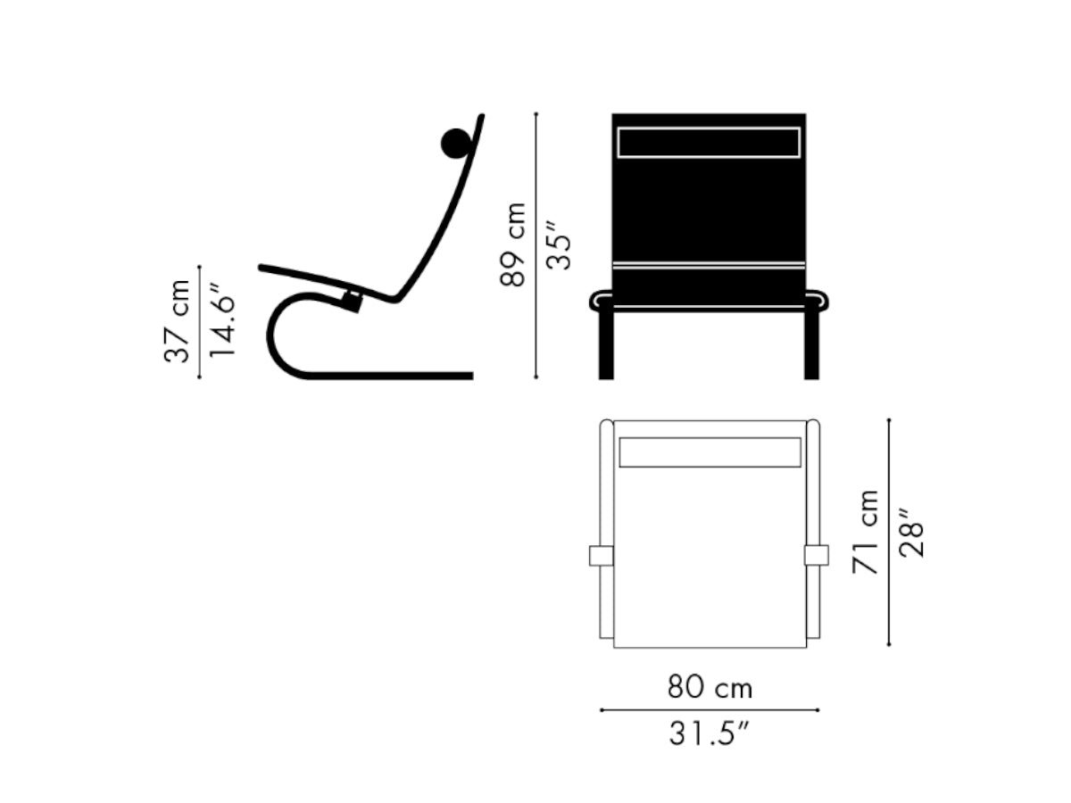 Fritz Hansen PK20 Lounge Chair - Leather