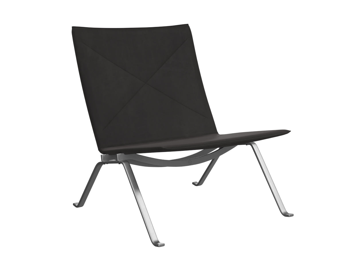 椅子 Fritz Hansen PK22 PK22 Lounge Chair Leather by Poul Kjærholm | Fritz Hansen | Cimmermann