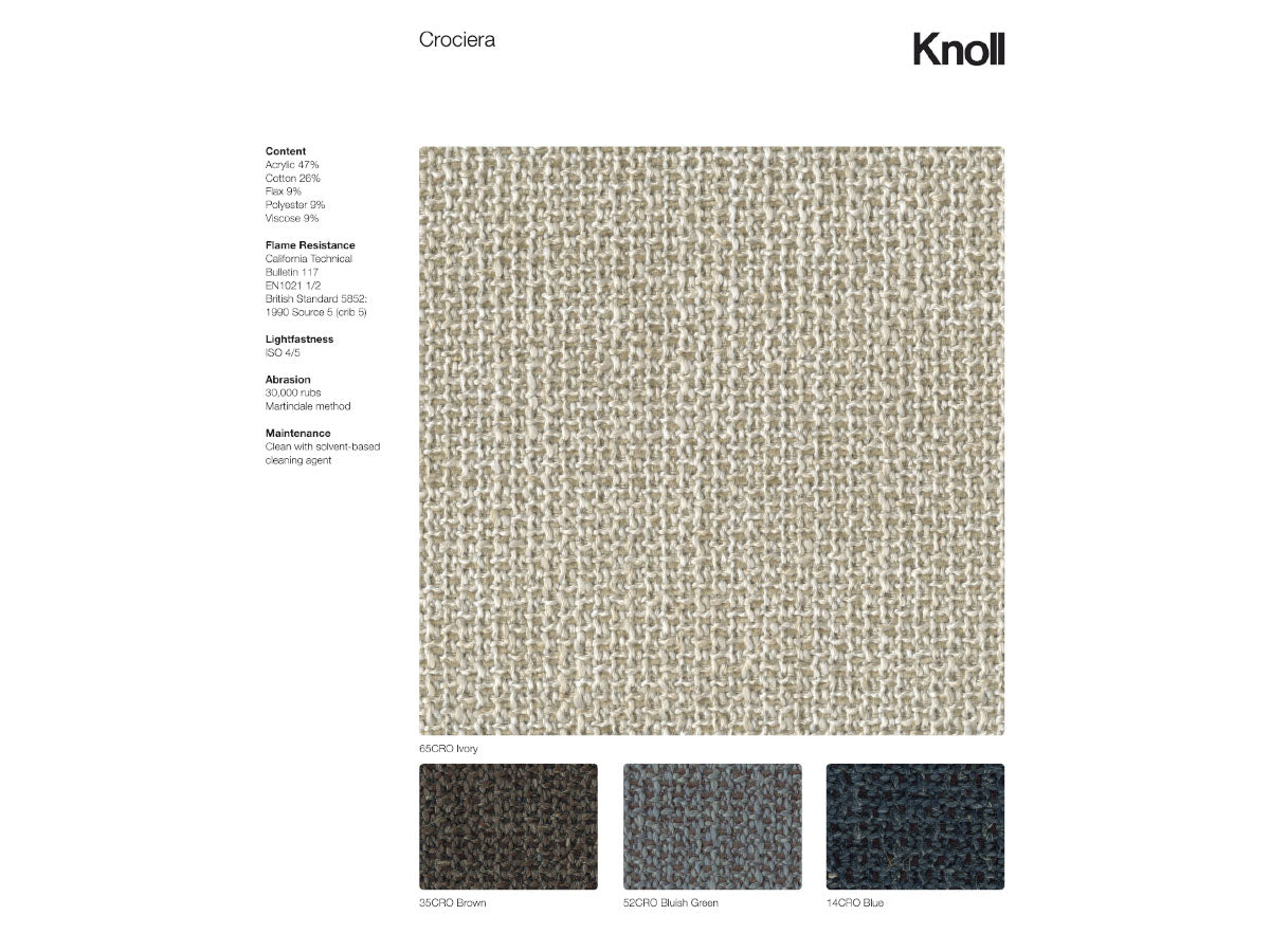 Knoll Cesca Bar Stool - Seat Upholstered