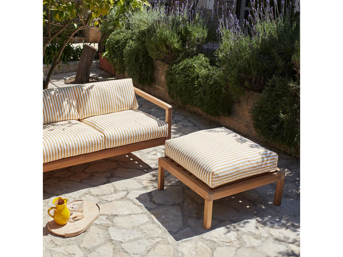 Skagerak by Fritz Hansen Virkelyst Outdoor Pouffe