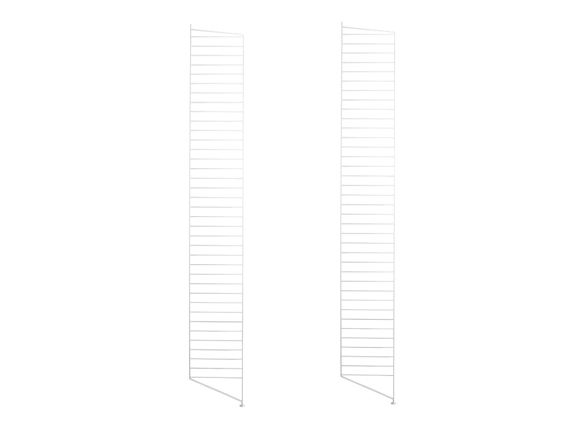 String Shelving - Floor Panels - 200 x 30cm (2 Pack) White SALE