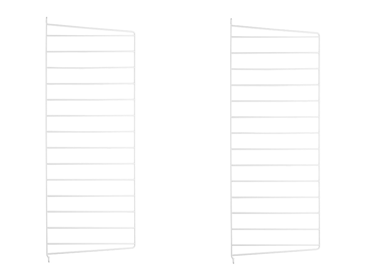 String Shelving - Wall Panels - White 75 x 30cm 2 Pack - Sale