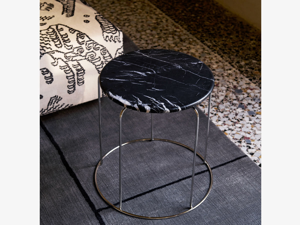&amp;Tradition Wire Stool VP11 Marble Top