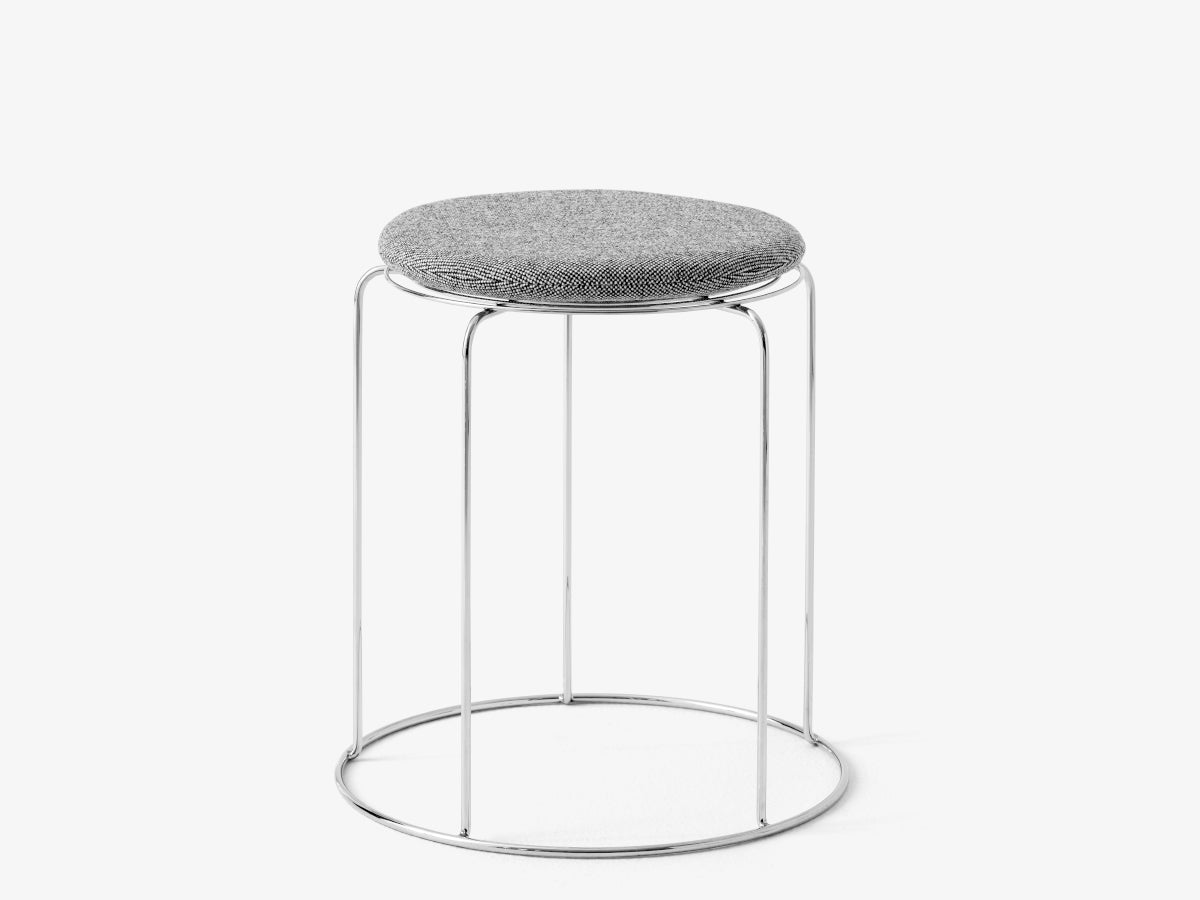 &amp;Tradition Wire Stool VP11 with Seat Pad