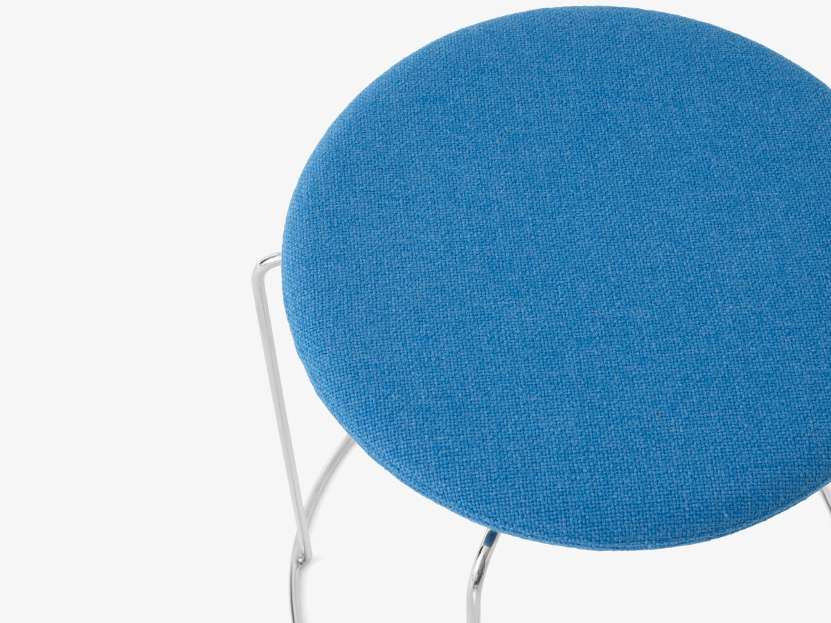 &amp;Tradition Wire Stool VP11 with Seat Pad