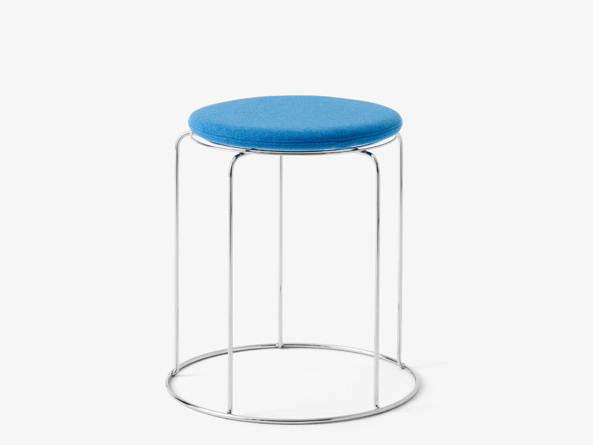 &amp;Tradition Wire Stool VP11 with Seat Pad