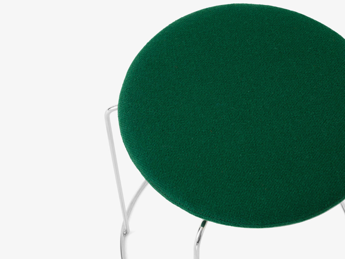 &amp;Tradition Wire Stool VP11 with Seat Pad