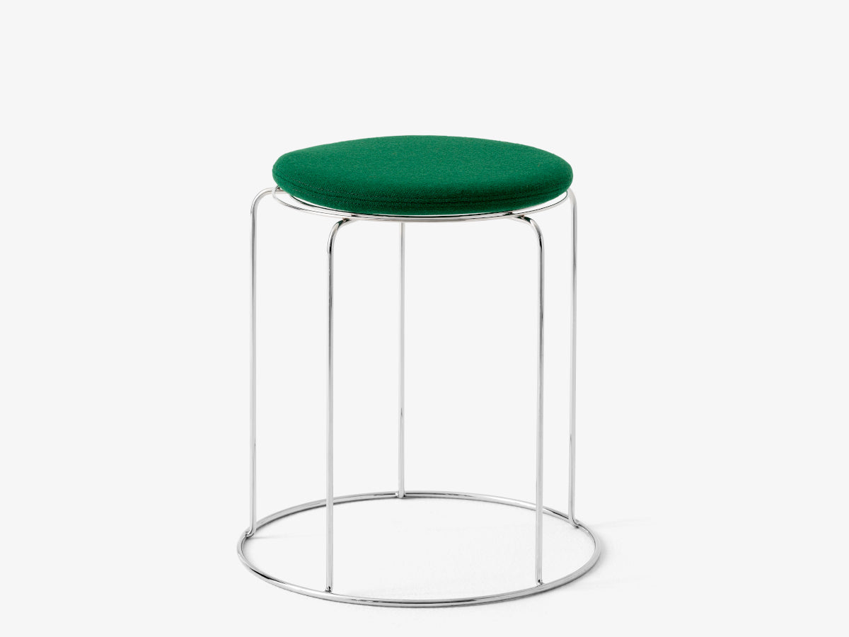 &amp;Tradition Wire Stool VP11 with Seat Pad