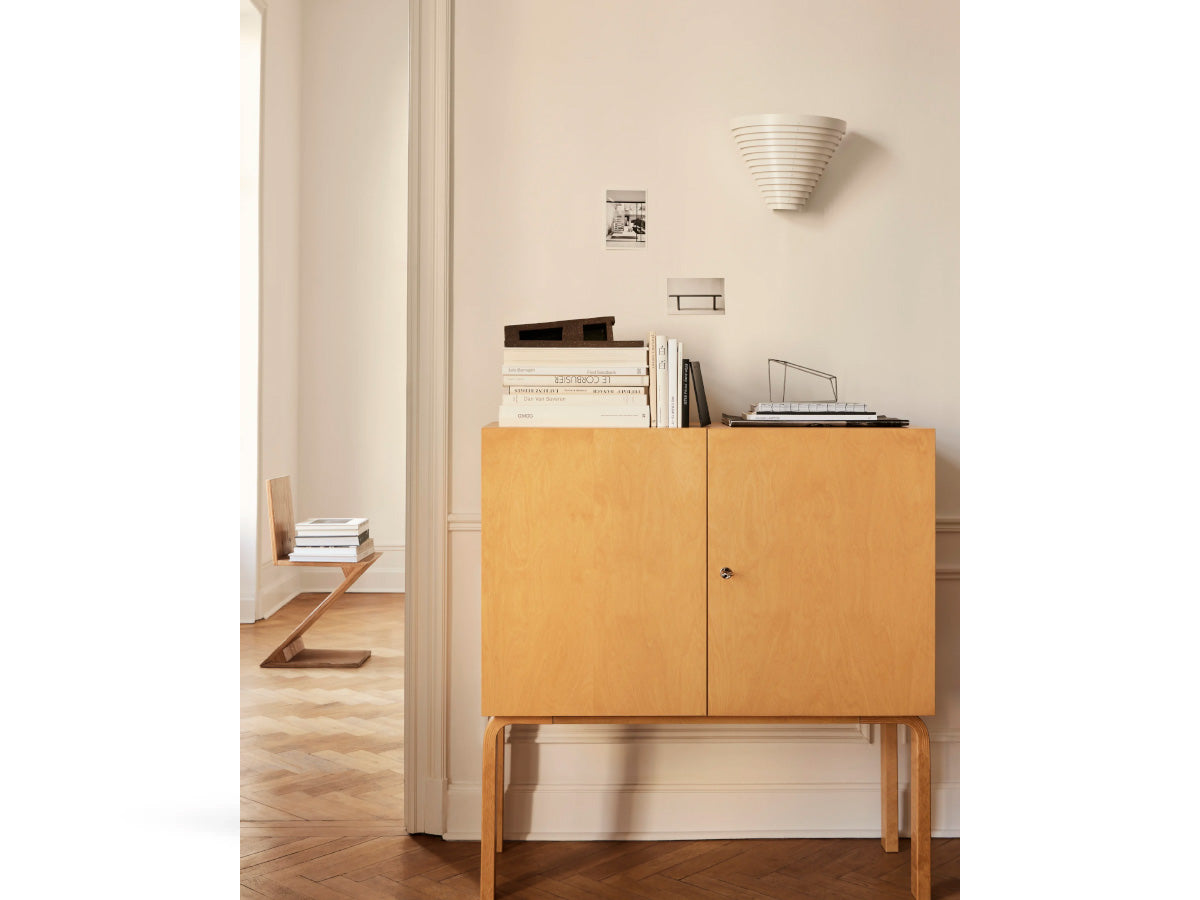 Artek 250 Cabinet - Honey stained Birch with Artek Light