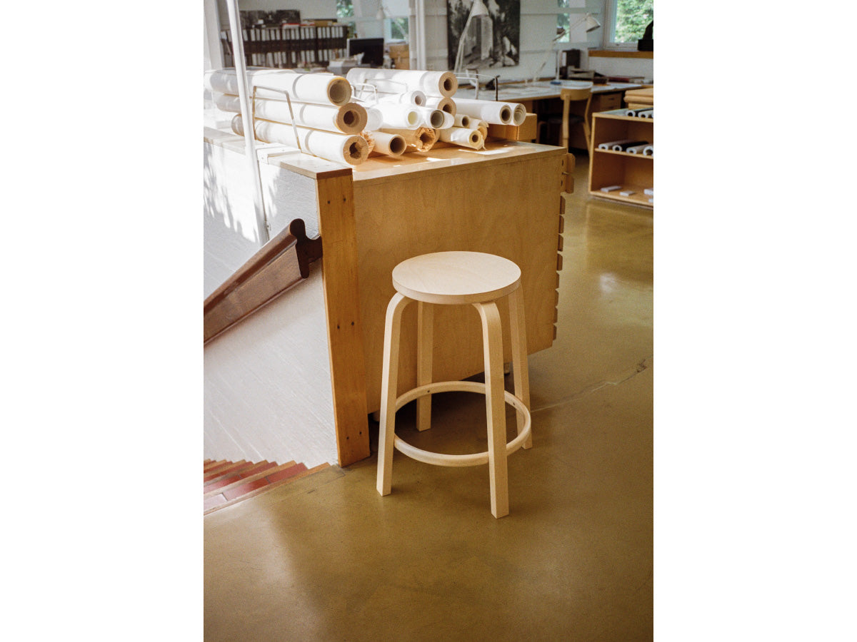 Artek 64 Bar Stool - Lifestyle