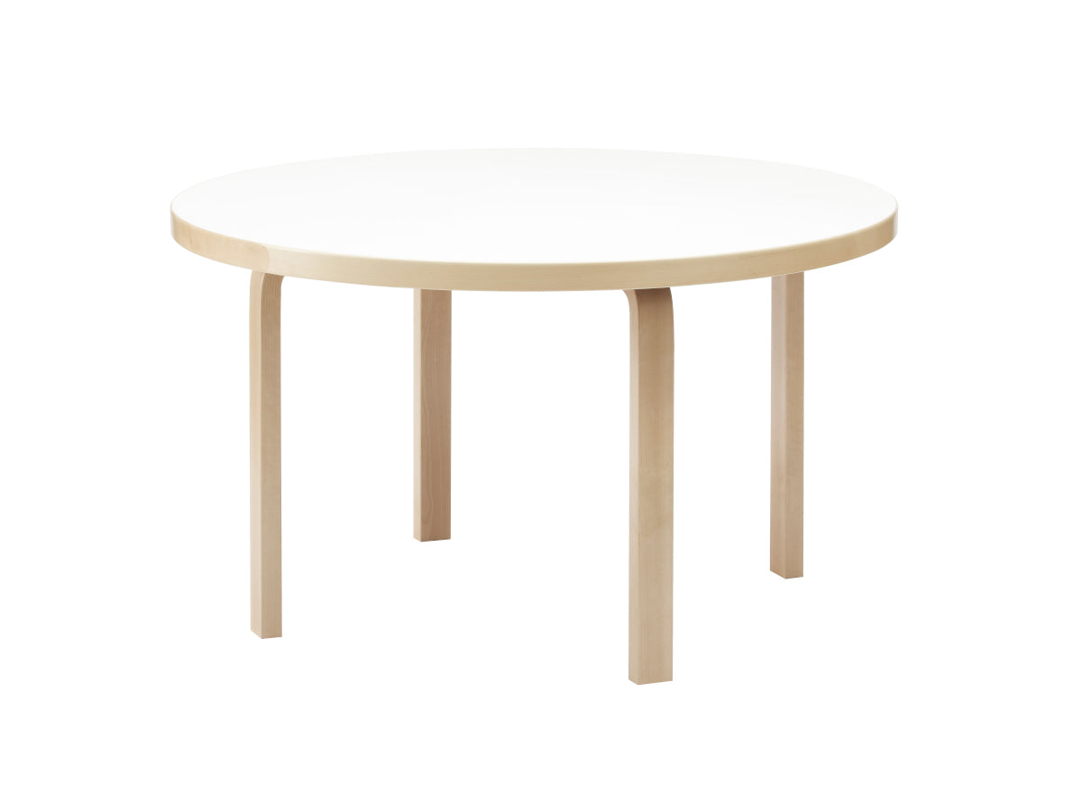 Artek 91 Table designed by Alvar Aalto - White Laminate