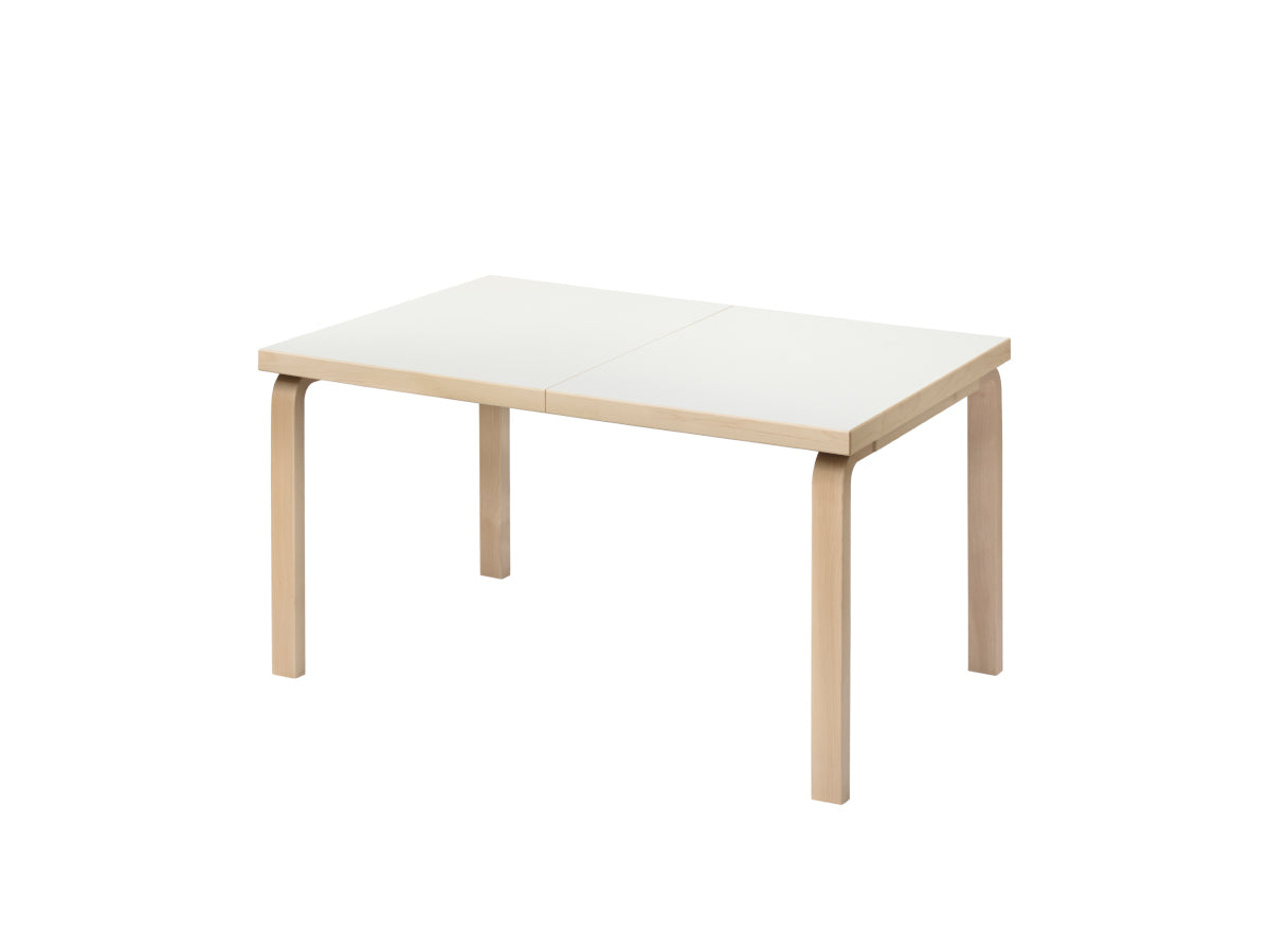 Artek 97 Extendable Table - White Laminate not extended