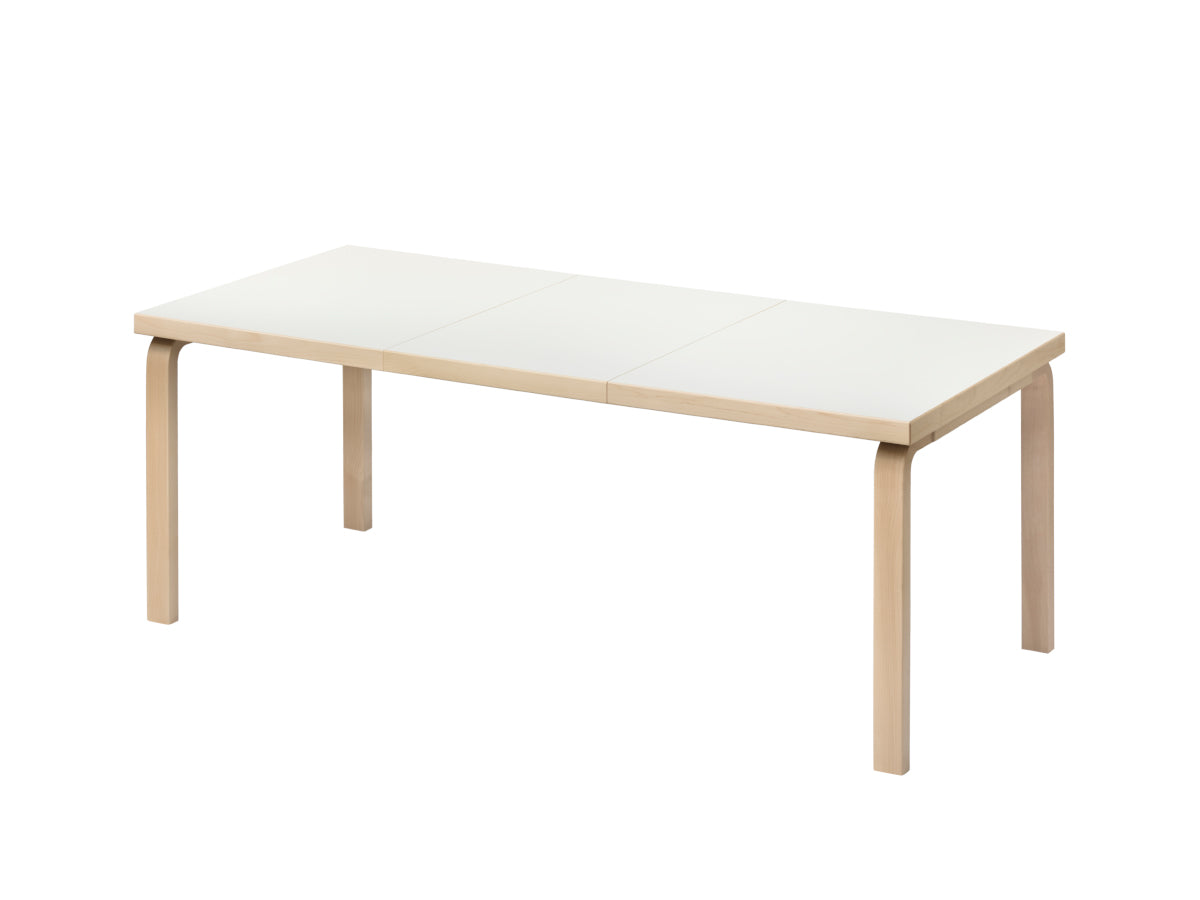 Artek 97 Extendable Table - White Laminate Extended