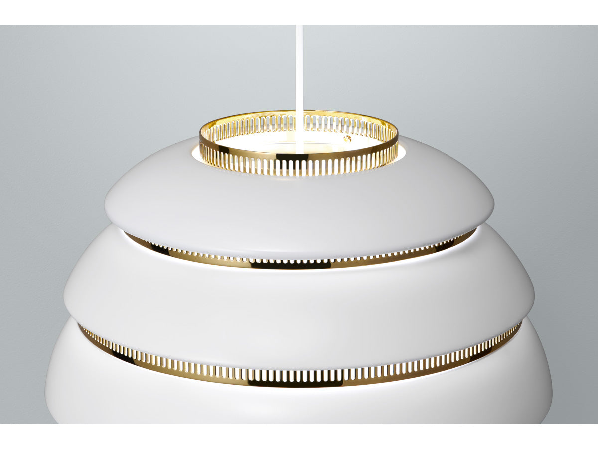 Artek A331 Beehive Suspension Light Brass Detail