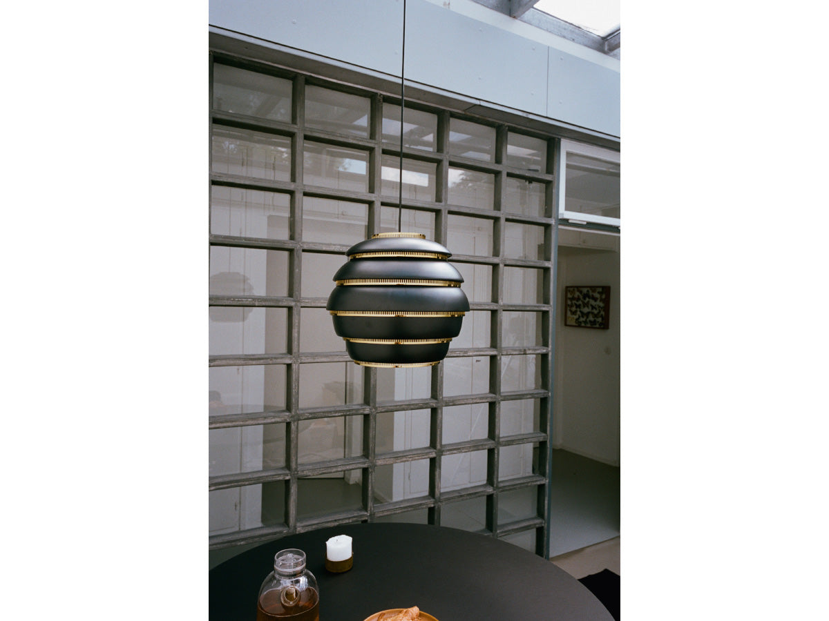 Artek A331 Beehive Suspension Light Black