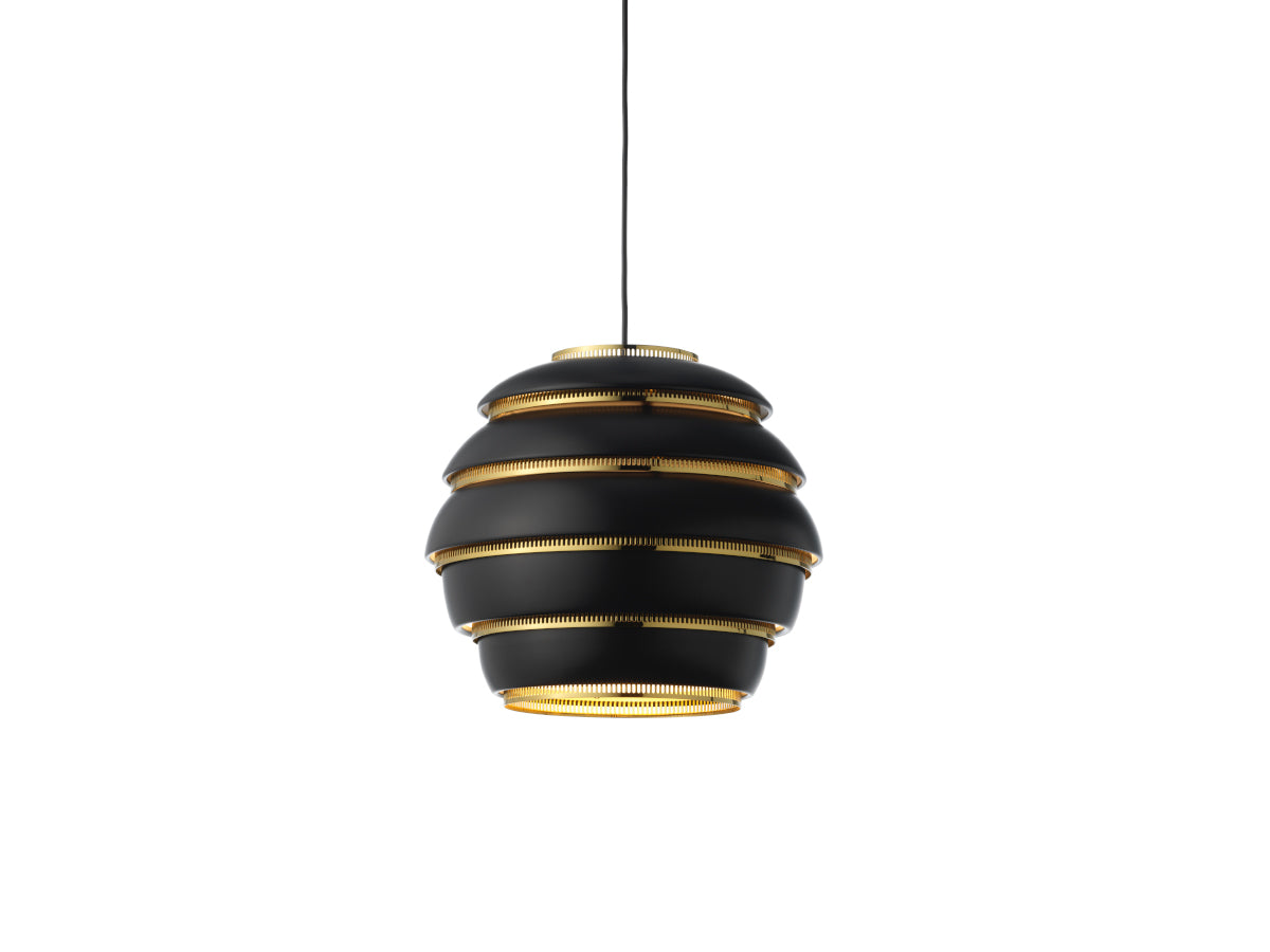Artek A331 Beehive Suspension Light Black