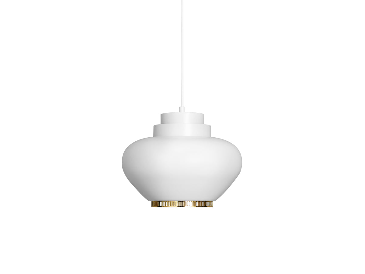 Artek A333 Turnip Suspension Light - Brass Ring