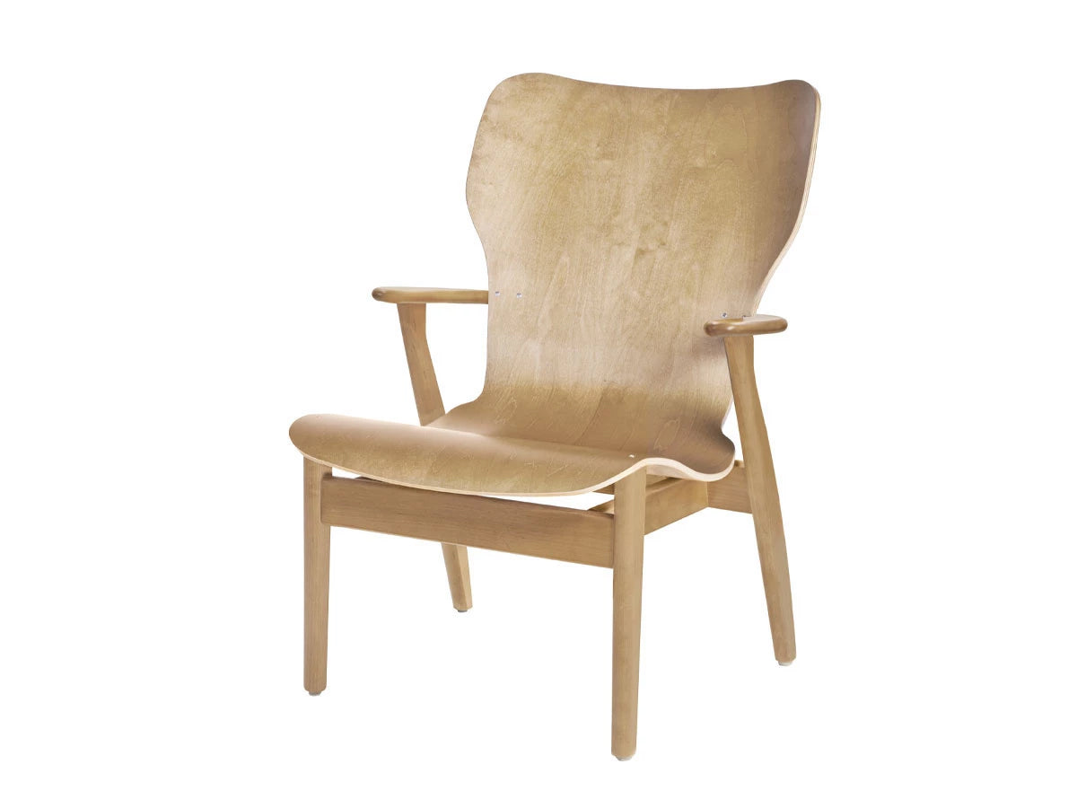 Artek Domus Lounge Chair in Birch