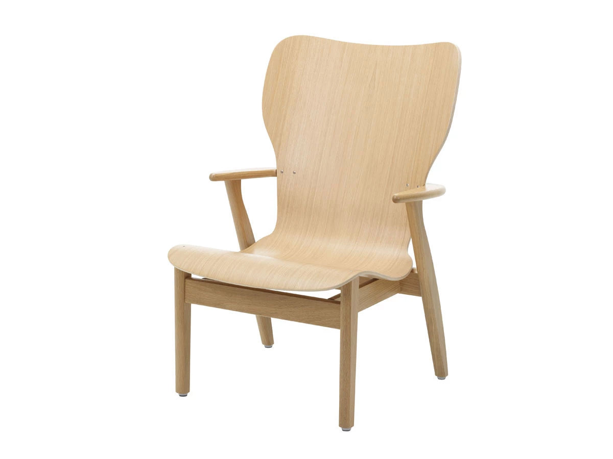 Artek Domus Lounge Chair in Natural Oak