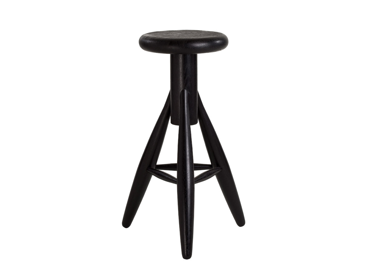 Artek EA001 Rocket Bar Stool | Black