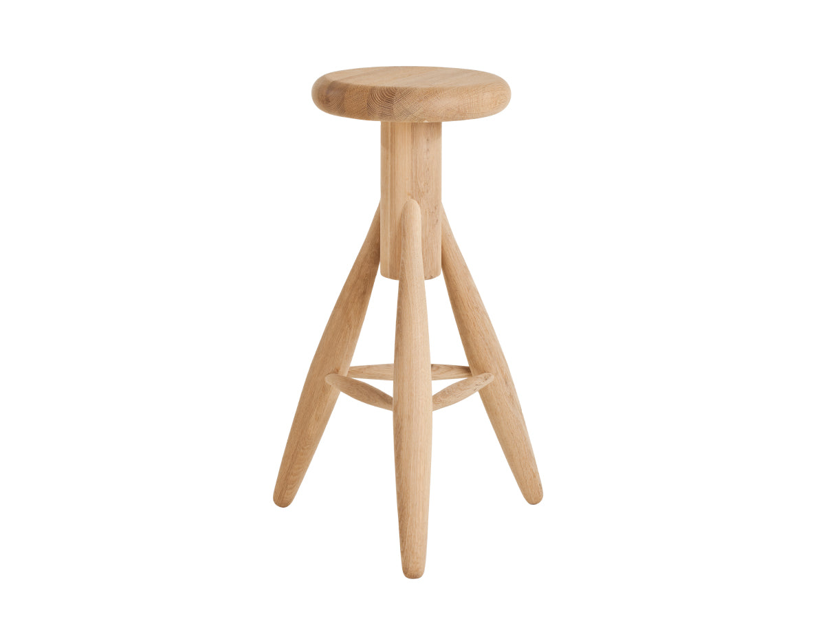 Artek EA001 Rocket Bar Stool | Oak Soaped