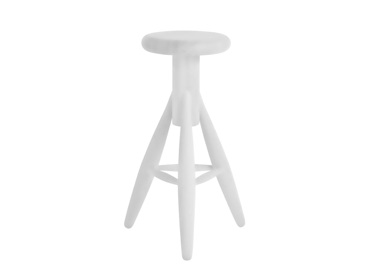 Artek EA001 Rocket Bar Stool | White Lacquered