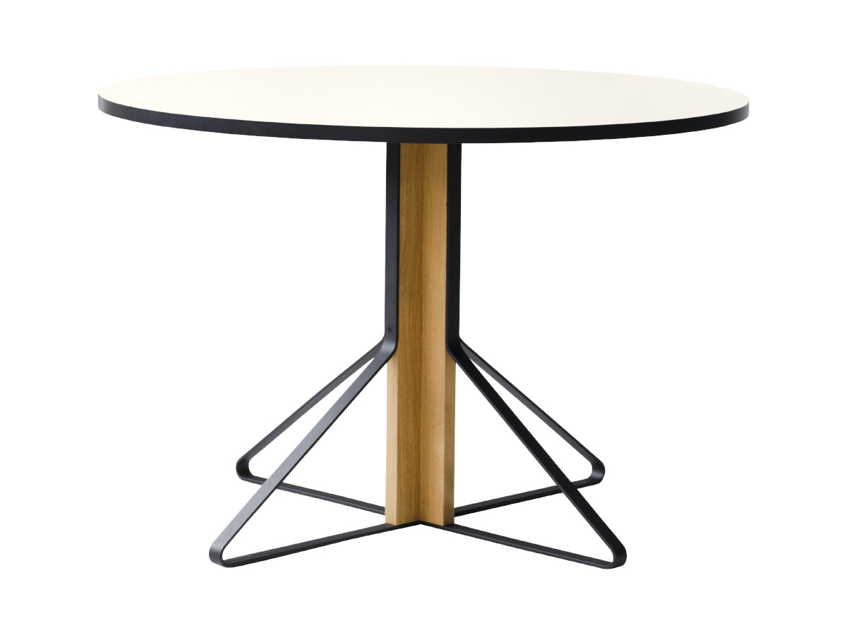 Artek Kaari Table REB 004 - White HPL Top with Natural Oak