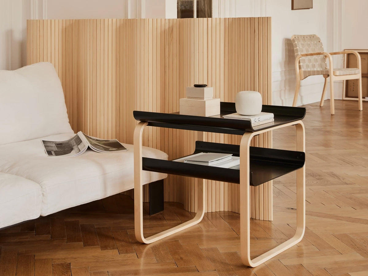 Artek Screen 100 - 100cm high with Artek Side Table