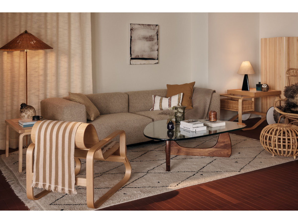 Artek 900 Tea Trolley - with Vitra Noguchi Coffee Table
