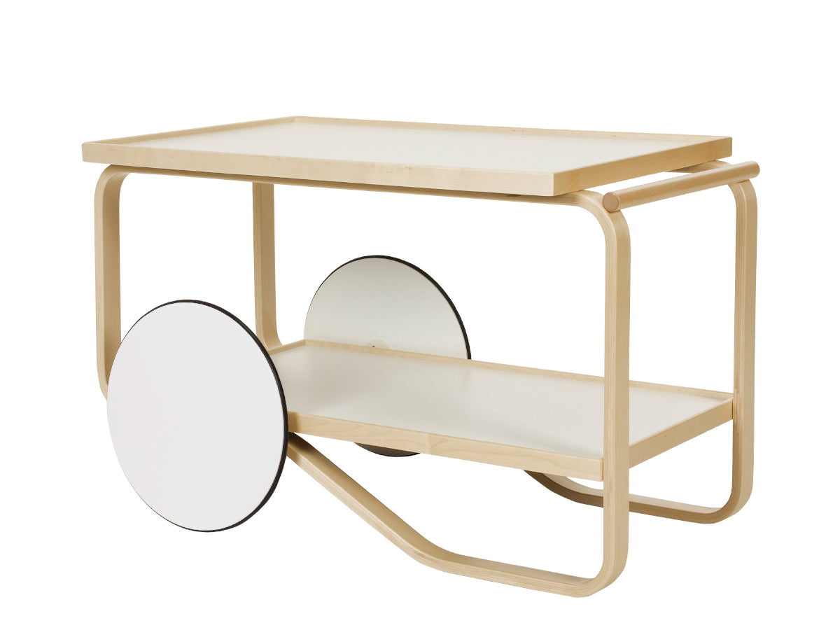 Artek 901 Tea Trolley | White Laminate