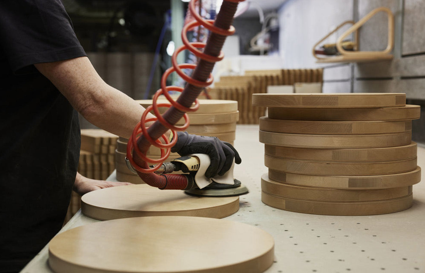 the making of stool 60