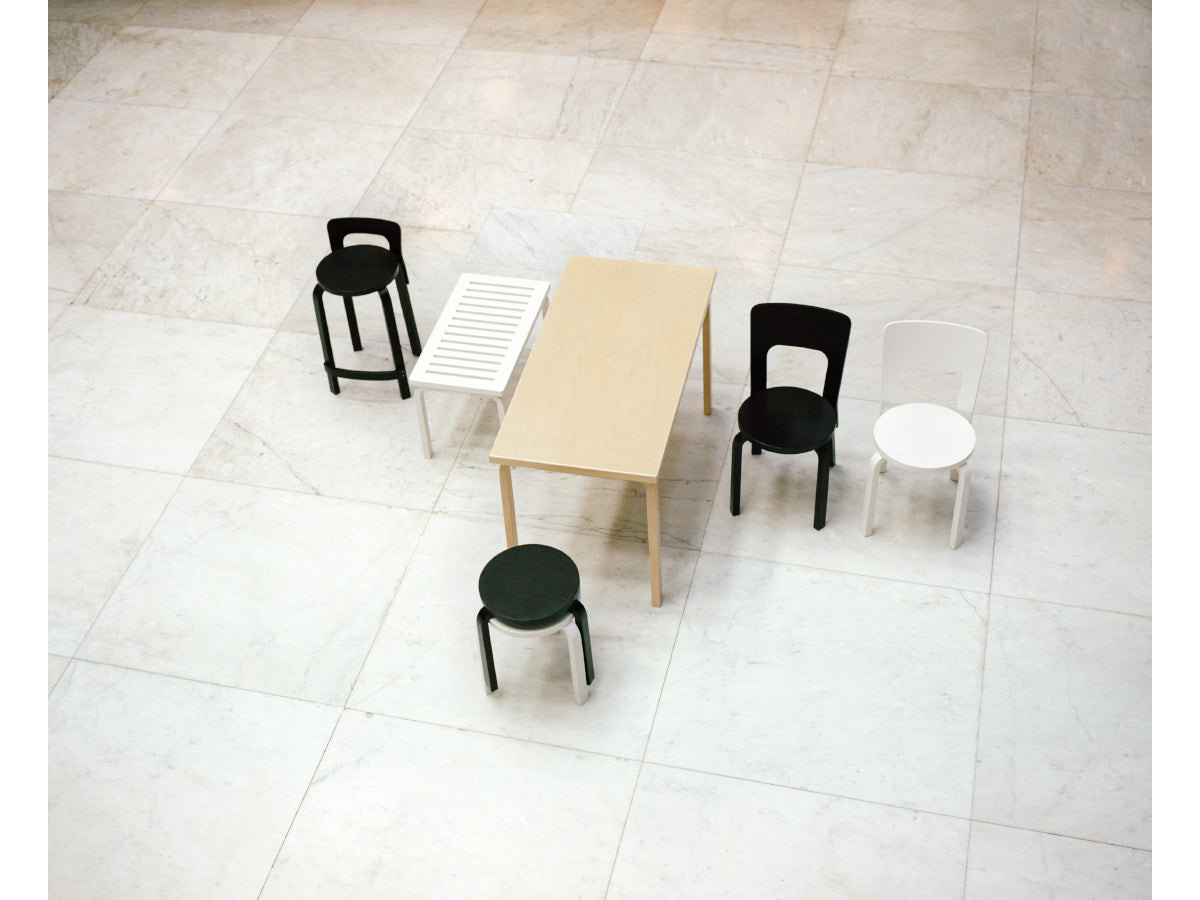 Artek K65 High Chair with Aalto Design Icons