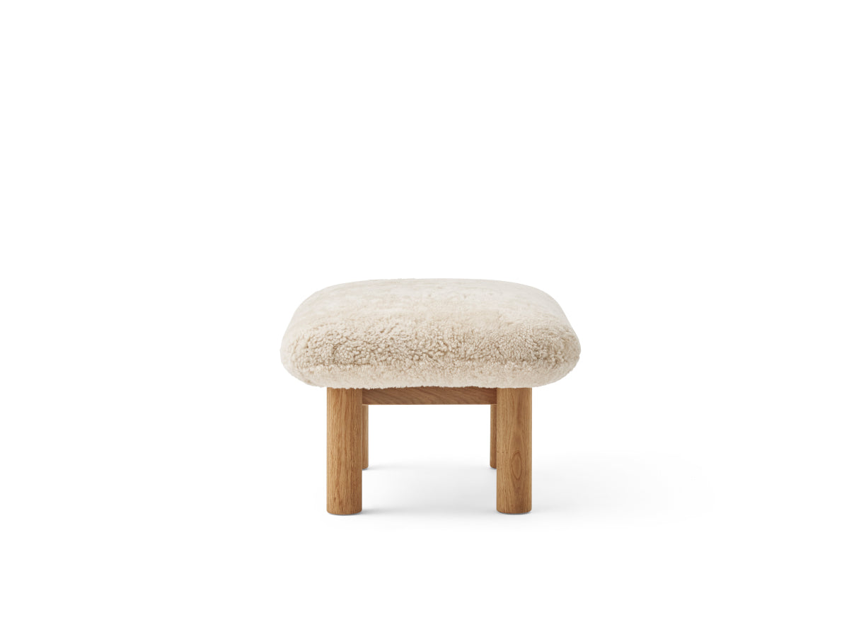 Audo Copenhagen Brasilia Lounge Chair & Ottoman Oak