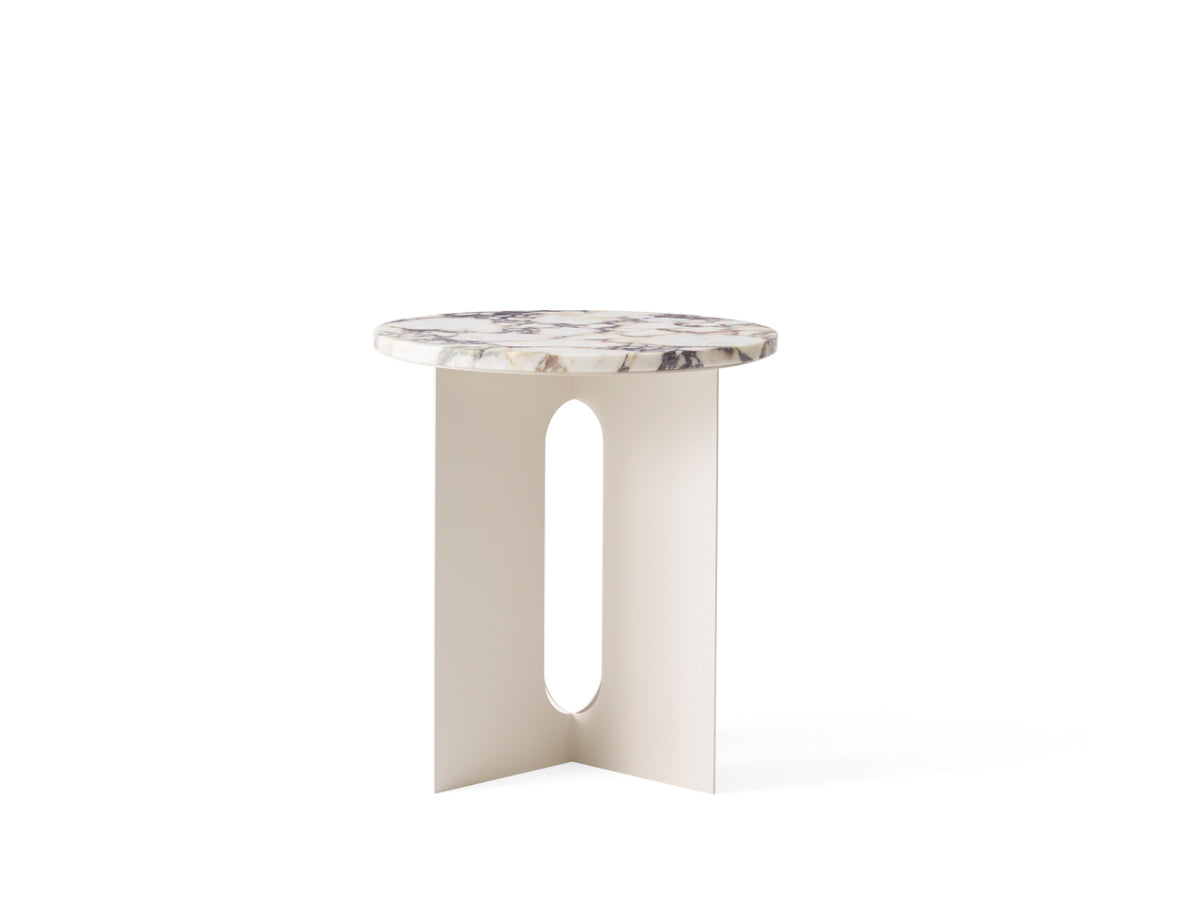 Audo Copenhagen Androgyne Side Table Steel Base