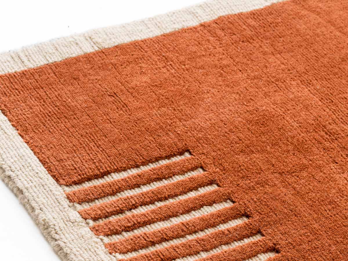 Audo Copenhagen Duomo Rug - SALE Terracotta Red