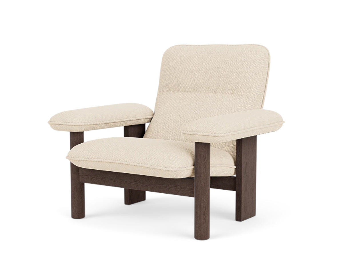 Audo Copenhagen Brasilia Lounge Chair Dark Stained Oak
