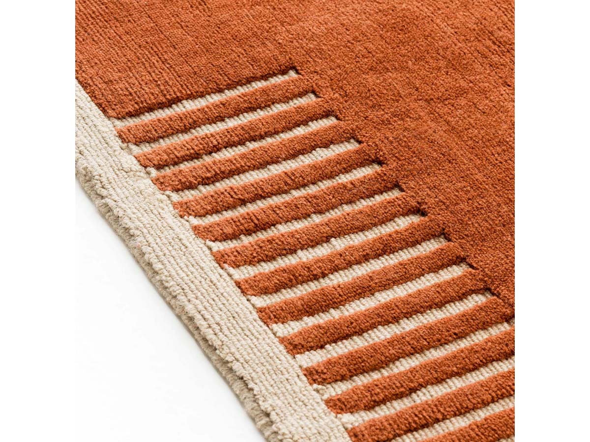Audo Copenhagen Duomo Rug - SALE Terracotta Red