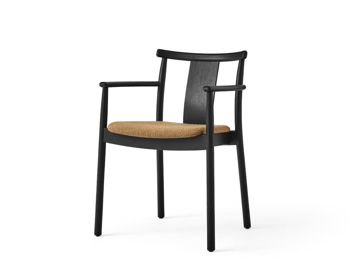 Audo Copenhagen Merkur Dining Chair with Arms - Upholstered Seat