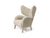 Audo Copenhagen My Own Lounge Chair & Ottoman - Sheepskin
