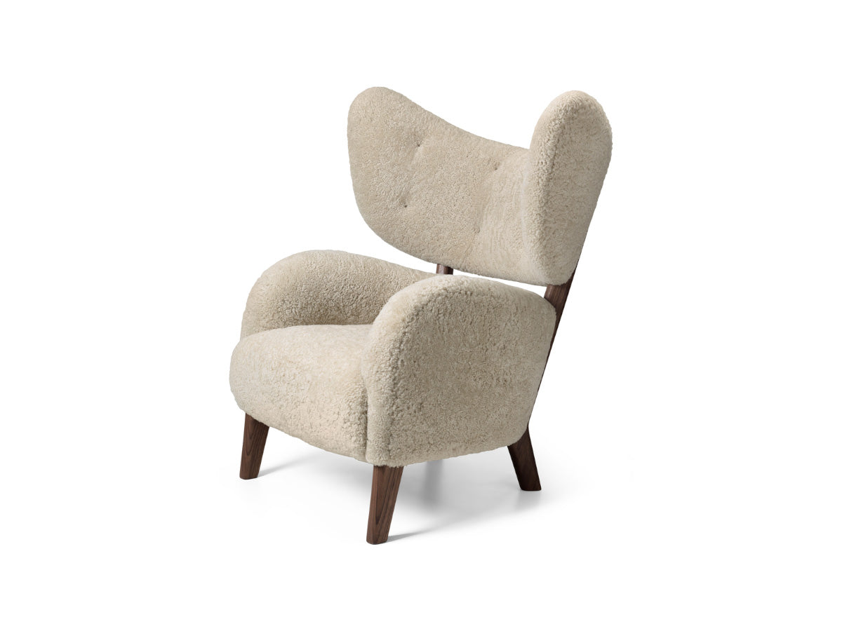 Audo Copenhagen My Own Lounge Chair &amp; Ottoman - Sheepskin